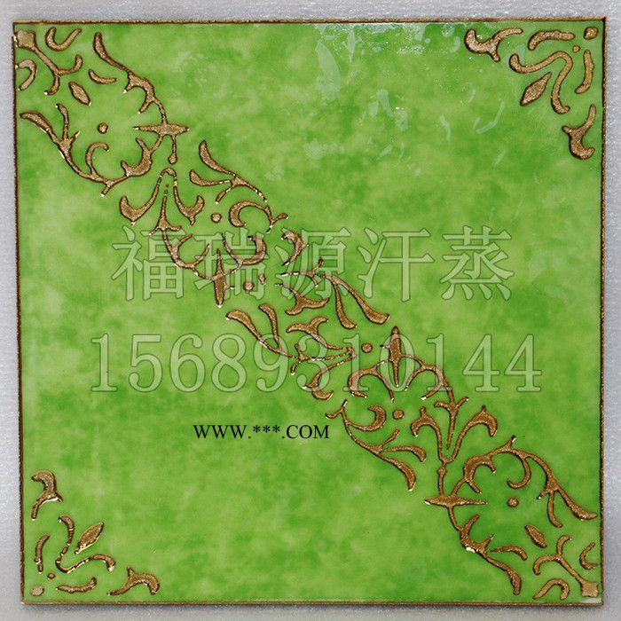 冠宇4166 盐屋材料批发汗蒸房专用电气石地砖图2