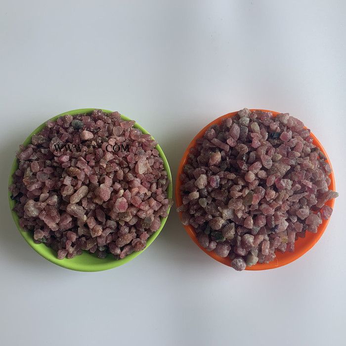 厂家供应配饰装饰用彩色电气石 水处理托玛琳颗粒 粉红碧玺原石图7