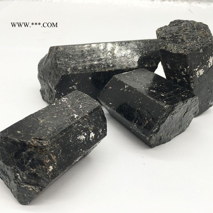 **高纯度黑色晶体电气石块5-8cm  净化空气净水专用图3