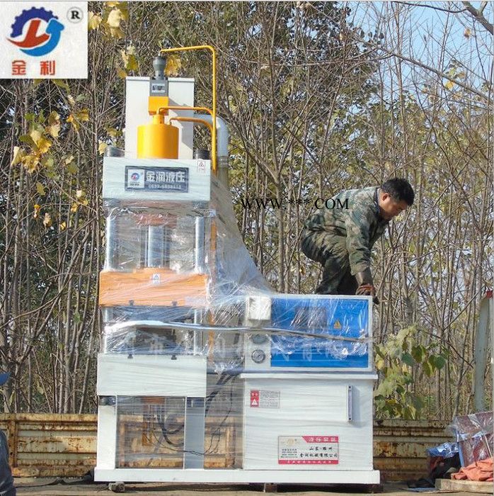 厂家定制 全自动叶腊石粉末成型液压机 100吨三梁四柱油压机图2