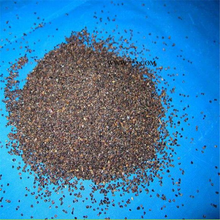 盛威 石榴石滤料 天然金刚砂 水处理用石榴石 地坪磨料金刚砂
