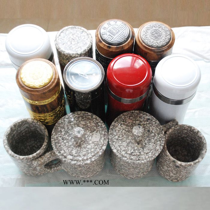 厂家大量供应**麦饭石水杯水桶茶杯茶具大小样式可定做图6