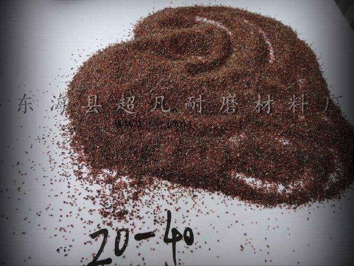 供应超凡耐磨材料24石榴石砂图1