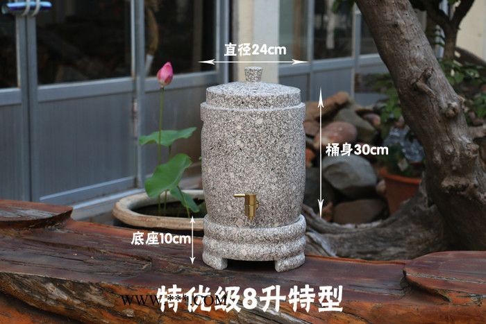 溯源 麦饭石 天然原石水桶手工制作原产地直销支持批发代理定做释放微量元素矿物质双向调节水质图8