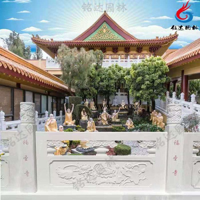 批发大理石桥栏杆，白色大理石桥栏杆，花岗岩桥栏杆图3