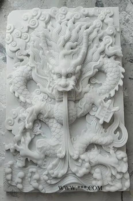 东河 石雕壁画 厂家定做石材浮雕壁画 花岗石山水画雕刻 宗祠外墙花鸟石雕壁画