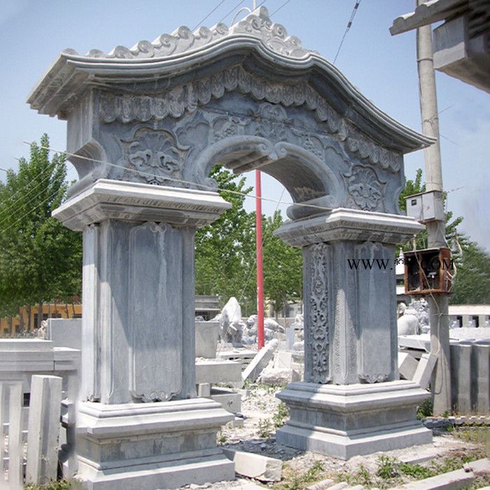 星博石业 花岗石牌坊  石牌坊厂家 加工定制图4