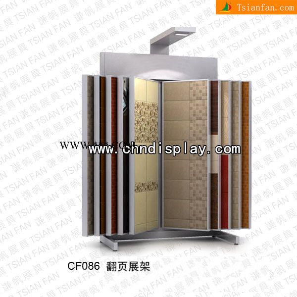 **瓷砖展示架CF086 花岗石展具 瓷片展示架 石材展示架图3