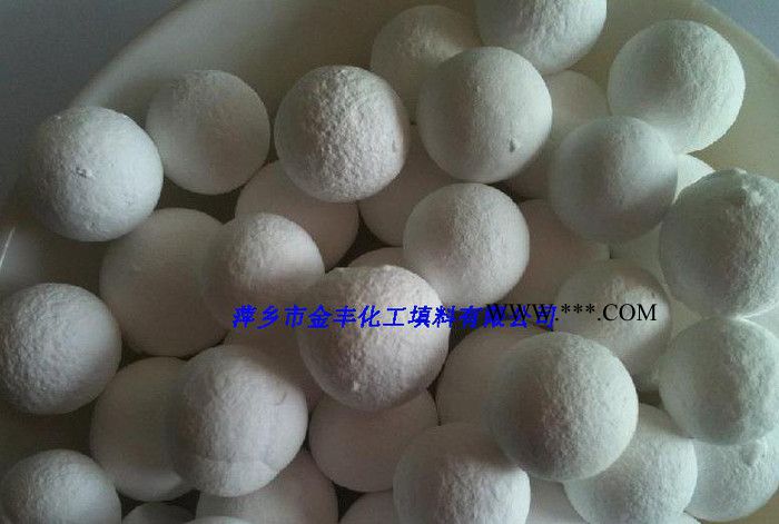 萍乡金丰高铝刚玉球填料、化工瓷球、环保填料