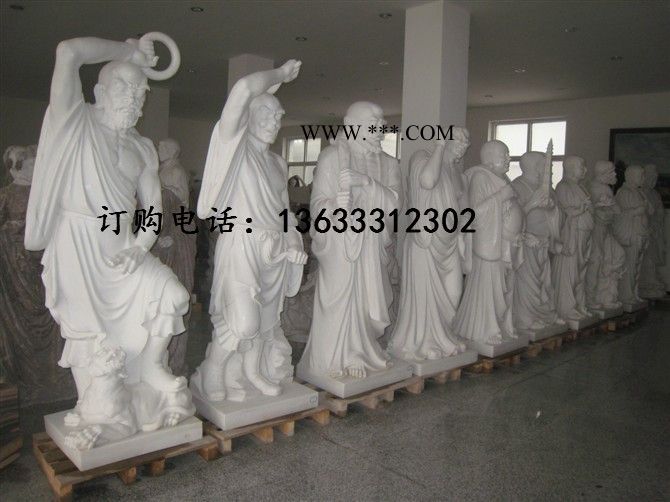 康大雕塑，大理石佛像，石雕佛像，十八罗汉石雕，石佛雕刻厂，大理石佛像，雕刻观音 石雕佛像观音图5