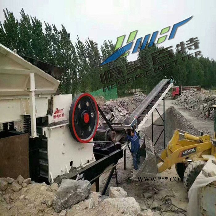 临沂各型号石料破碎机 花岗石青石破碎站生产线报价图6
