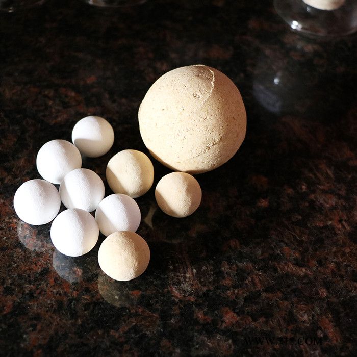 批发定制刚玉耐火球 92/95铝含量高铝耐火球 刚玉蓄热球耐火耐磨球 冶金炉用刚玉球 规格齐全 支持定制图3