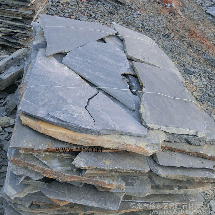 厂家批发天然乱形石花岗石碎拼保定护坡石