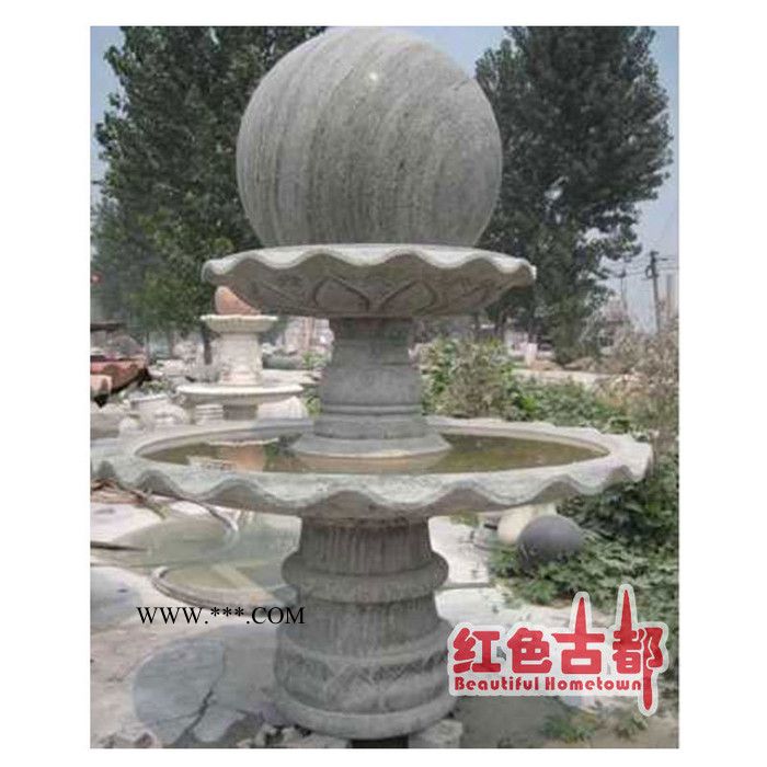 厂家批发订制 天然大理石 花岗岩雕塑 园林风水球雕刻艺术品图14