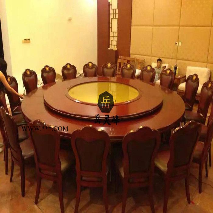 岚慧56412风格 巴洛克  颜色 黄色 大理石电动餐桌