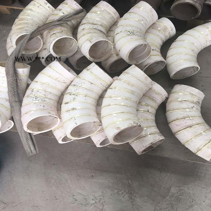 兴舜管道支持定制 陶瓷耐磨弯头刚玉耐磨弯头厂家90°耐磨弯头厂家直供量大从优加工定制图2