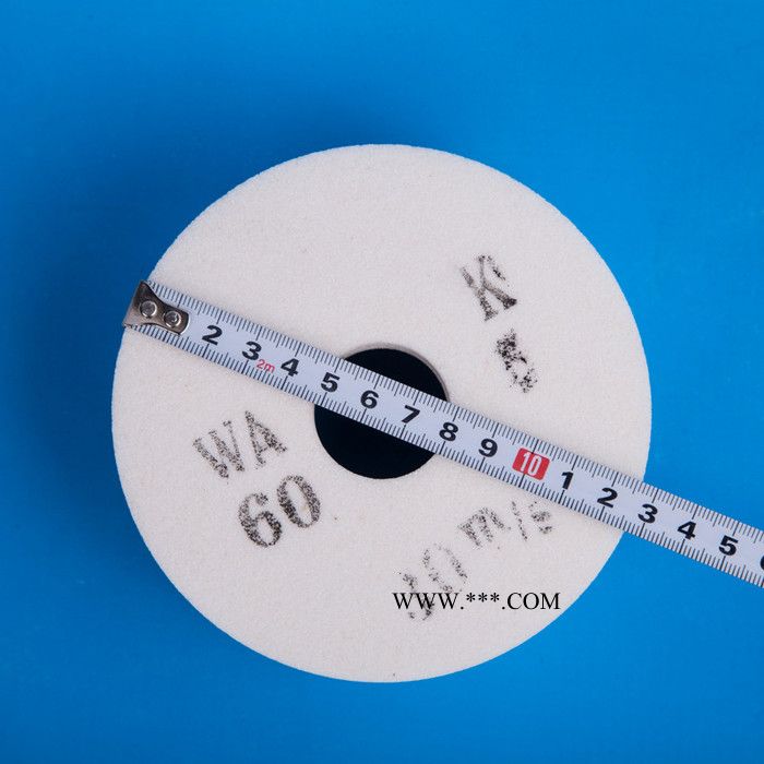非标定制 聚诺125*63*32 杯形砂轮 不锈钢白刚玉砂轮图1