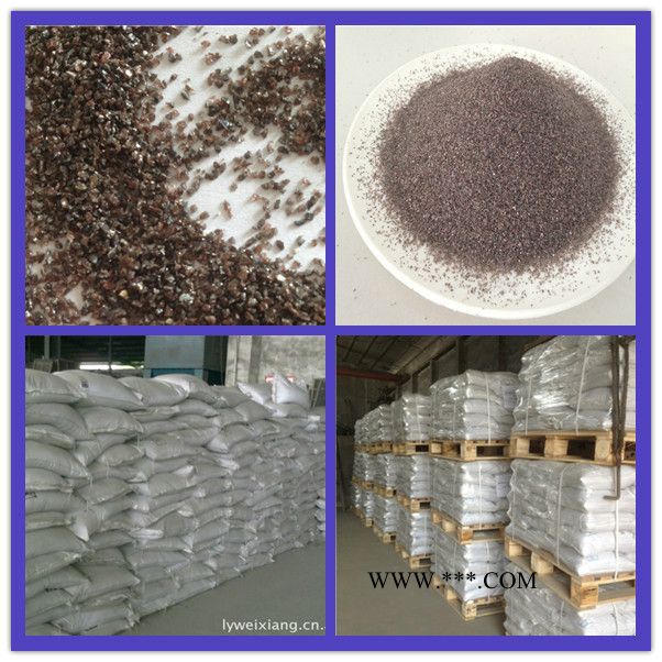 伟翔WX 厂家供应**棕刚玉砂 涂附磨具专用磨料   喷砂专用棕刚玉 砂纸用磨料图3