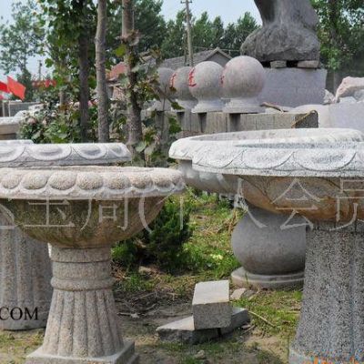 定制各式国产花岗岩石球 圆型花岗石 马路公园挡车加工