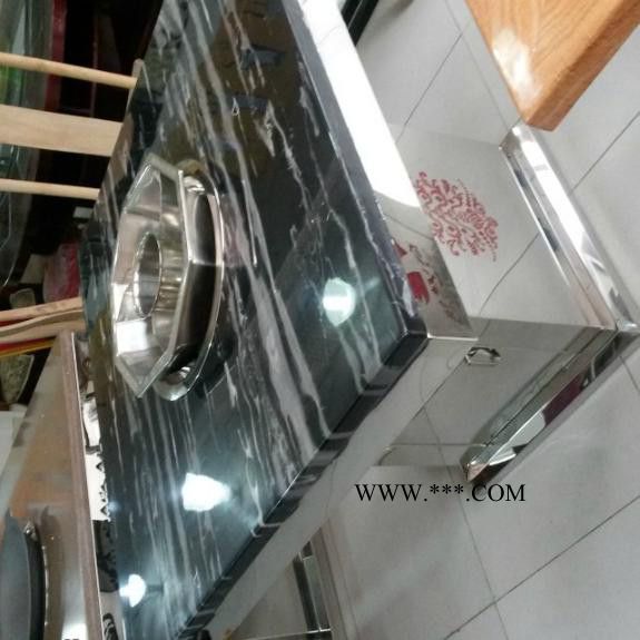 【鑫韵峰】DLS-1042火锅桌大理石桌面 大理石火锅桌 火锅餐桌 ** 品质保证图3
