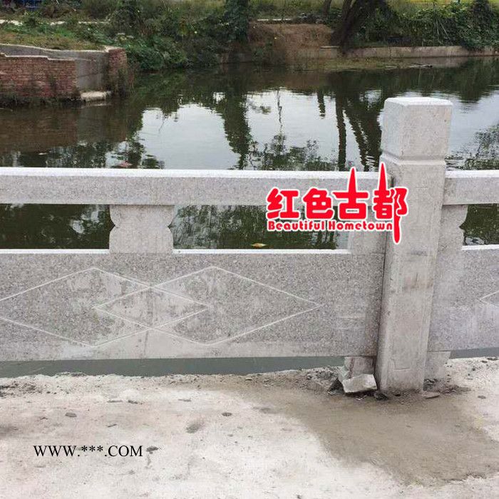 厂家制作 大量批发大理石 花岗岩桥梁栏杆可订制各种款式图2