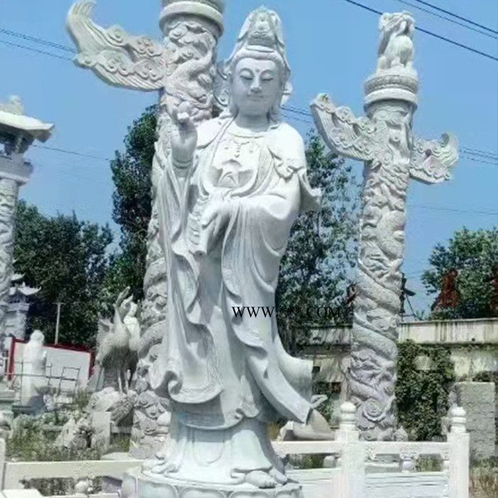 大理石人物雕塑 大型石雕人像 现货供应图6
