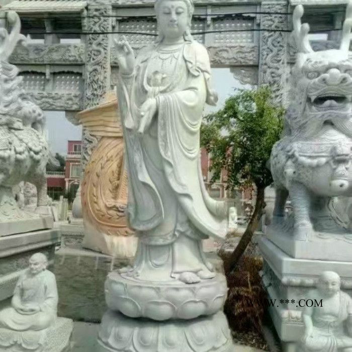 大理石人物雕塑 大型石雕人像 现货供应图2