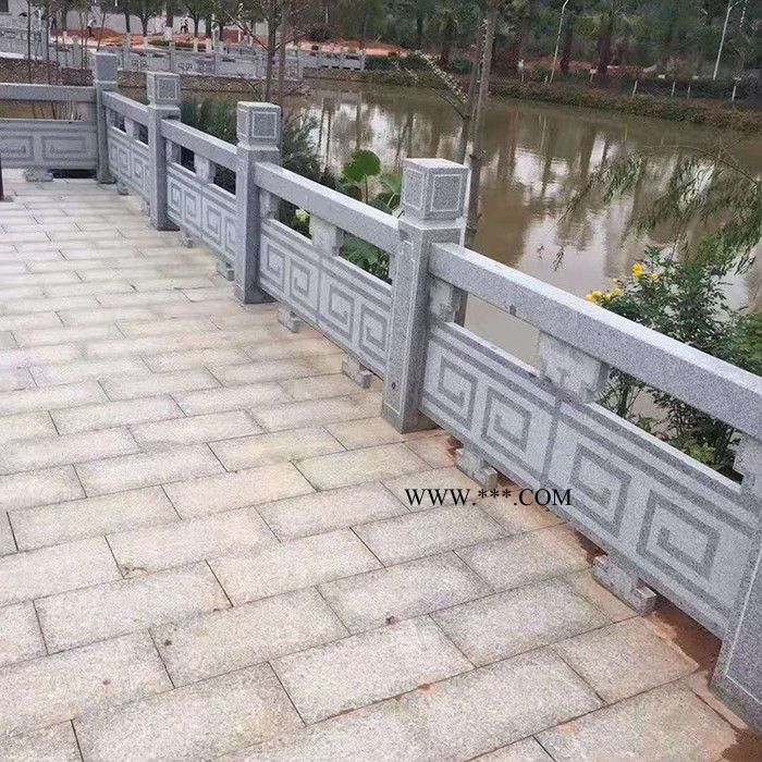 大理石石雕栏杆安装 河道石栏杆供应 汉白玉栏板护栏价位图5