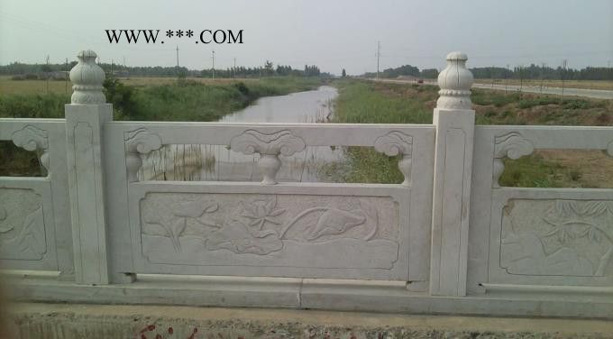 大理石护栏、别墅石栏杆、花岗岩护栏、桥护栏图1