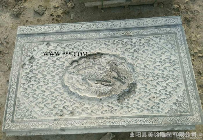 八骏马壁画浮雕 广场园林雕塑小品 造型浮雕 大理石浮雕 曲阳图3