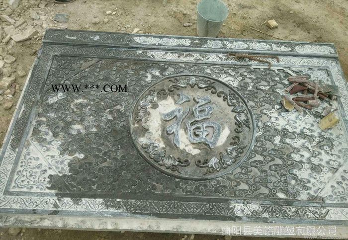 八骏马壁画浮雕 广场园林雕塑小品 造型浮雕 大理石浮雕 曲阳图2