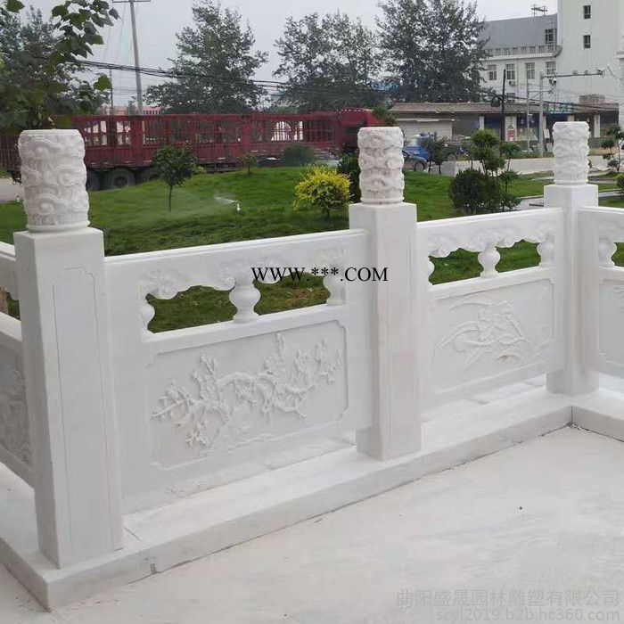 盛晟 大理石栏杆 桥梁庭院寺庙大理石栏杆 支持定做图4