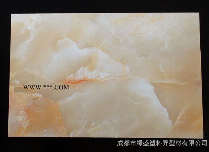 厂家直营UV高光大理石板 高分子板 塑料型材天派大理石板图3