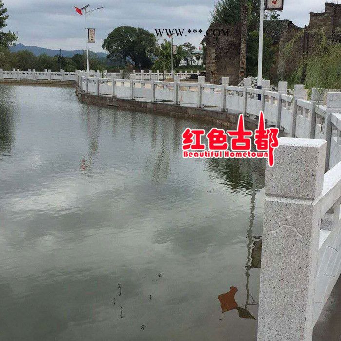 厂家制作 大量批发大理石 花岗岩桥梁栏杆可订制各种款式图3
