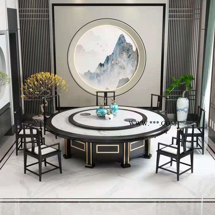 艺匠凰699 电动大理石餐桌图2