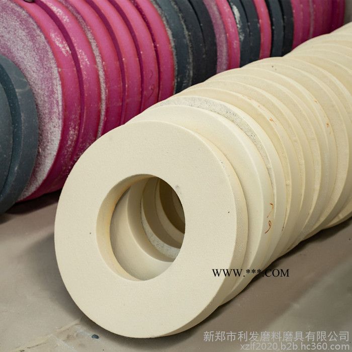 **600*205*305白刚玉砂轮 平行形砂轮生产 切纸刀白刚玉砂轮质量 平型砂轮 内圆磨砂轮 **图4