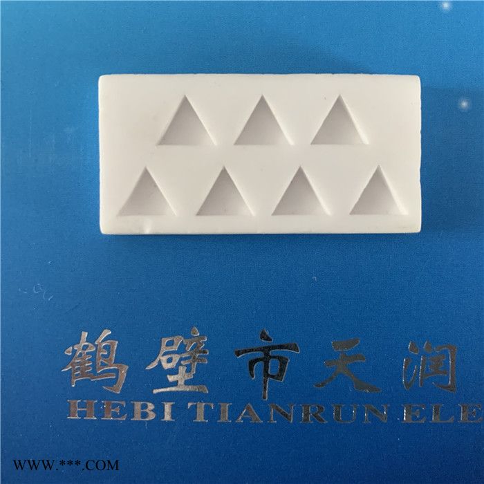 灰熔点测定仪灰锥专用托盘 鹤壁天润刚玉灰锥托板报价图2