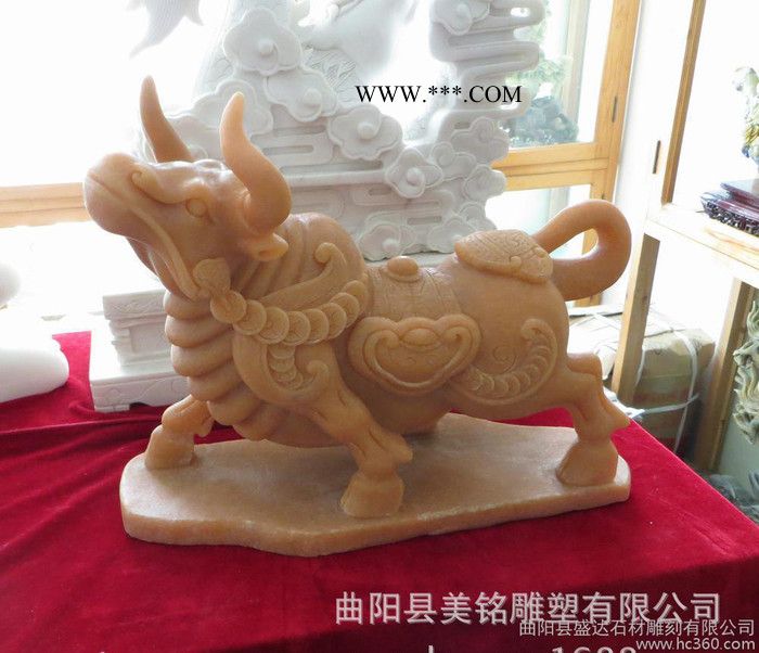 石雕鸡 晚霞红大理石鸡 生肖鸡摆件 动物雕塑 直销 可定做图2