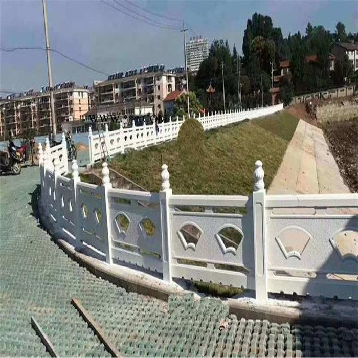 大理石石雕栏杆设计 石雕河道石材桥栏杆供应 河道石拱桥图片图2