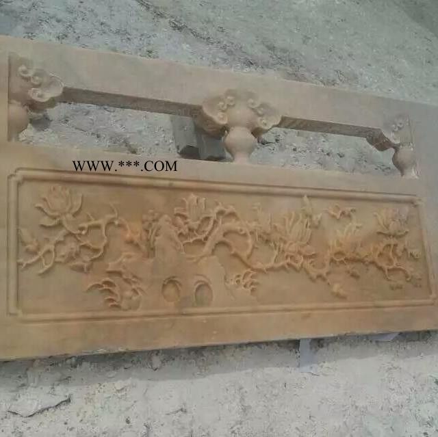 厂家批发  大理石栏杆 河道石栏杆厂家 石栏杆定制图7