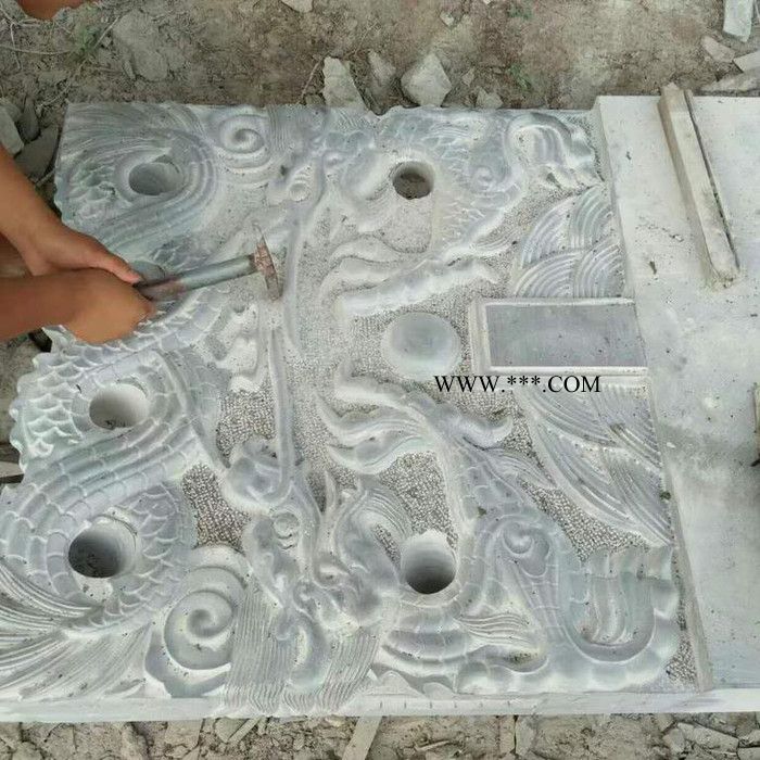 厂家批发  大理石栏杆 河道石栏杆厂家 石栏杆定制图8