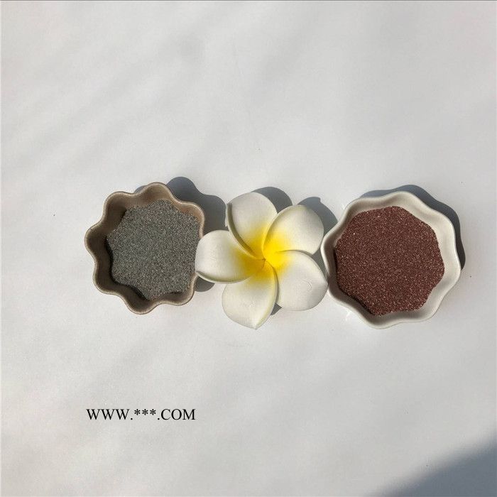 汇鑫厂家供应10-120目石米 彩色石英砂 大理石砂图3
