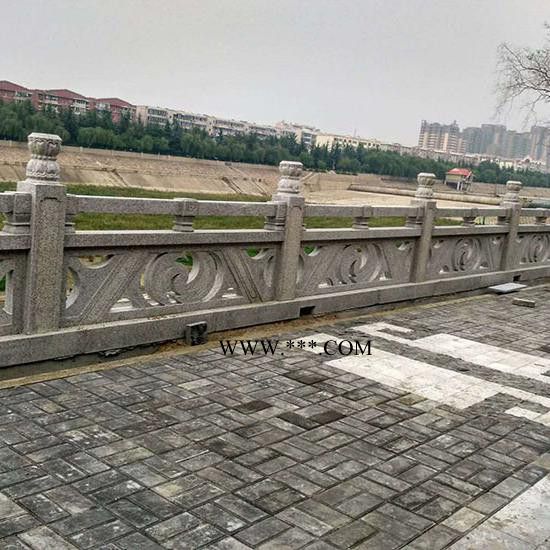 石旭园林雕塑 定制石栏杆 石雕栏杆 大理石栏杆 **图5