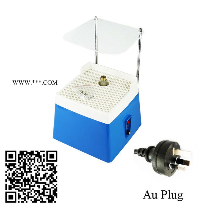 曼德MD902-AU金刚石工具 拉丝轮锆刚玉砂高速钢小锯片带澳标插头220V带挡板蓝色电动磨台家用工具仪器研磨玻璃图2