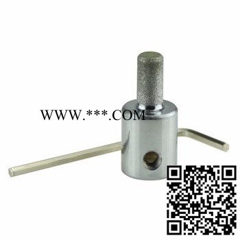 曼德MGB14金刚石工具五金配件棕刚玉磨头打磨花头胶囊抛光机磨轮镀铬打磨金刚石磨头工具配件玻璃陶瓷图6