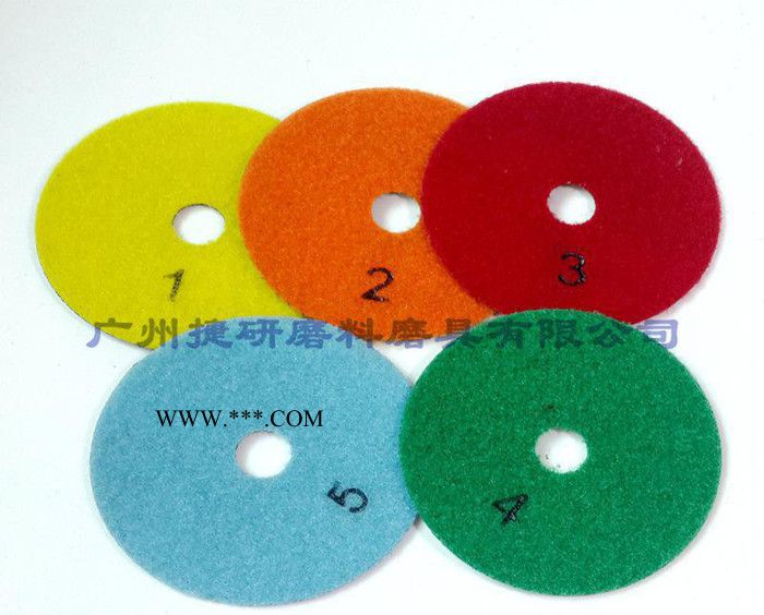 4寸100mm 石材抛光片 石英石花岗石大理石抛光磨片图2