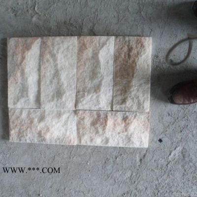 10*30芙蓉白大理石 文化石天然 文化蘑菇砖特点 量大优惠