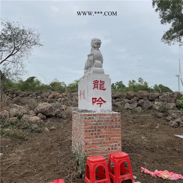 中辉 公司门口石雕动物 别墅石狮子 门口摆放石狮子 大理石石象定制图6