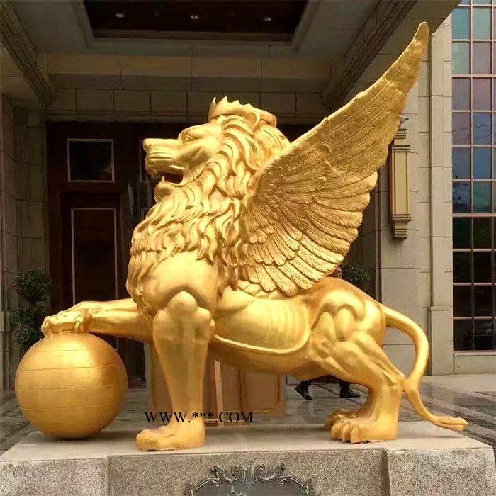 石狮子定做 专业制造北方石狮子雕塑 大理石狮子雕刻图4