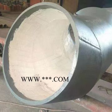 特力达耐磨弯头 陶瓷贴片弯头 陶瓷复合管 刚玉梯陶瓷弯头 DN55-DN650各种耐磨件定制图2